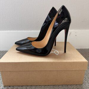 Christian Louboutin So Kate 120mm Patent Pumps — Perfect Condition